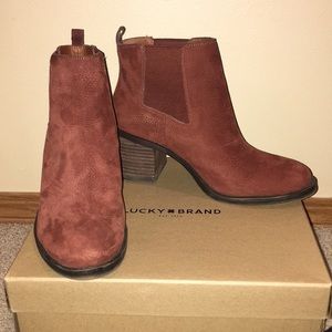 Like new Lucky Brand Ralley Booties.